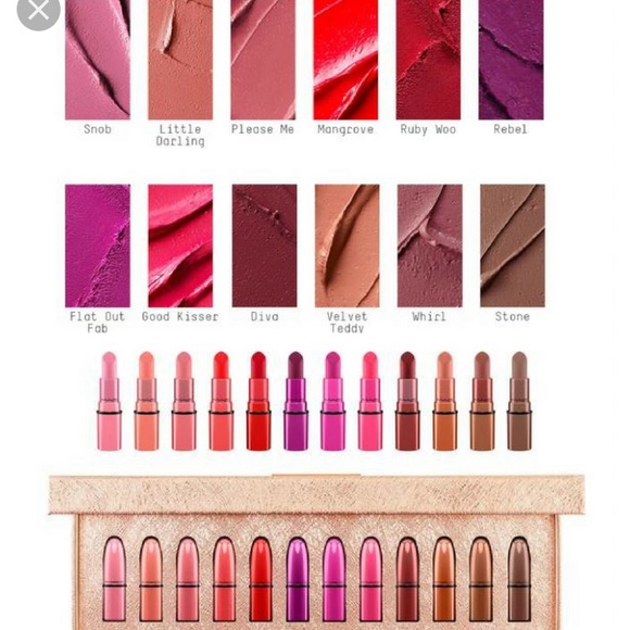 mac holiday lipstick set
